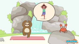 Mocomi TimePass Yoga with Soha Episode 2  Tree Pose [upl. by Arriek]