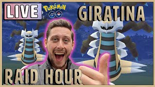 LIVE Shiny Giratina Grind Pokemon GO Raid Hour [upl. by O'Driscoll]