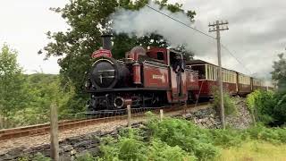 Chasing Trains on the Ffestiniog amp Welsh Highland Railway 2022  Part 2 [upl. by Aisela]