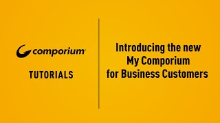 Introducing the new My Comporium for Business Customers [upl. by Hajile]