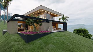 Casa en la Ladera  Modern house [upl. by Ruthanne663]