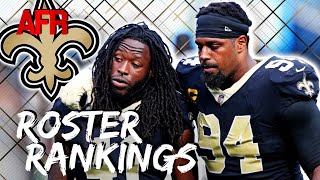 NFL Roster Rankings Are Saints Best In NFC South  Alvin Kamara Cam Jordan Declining [upl. by Coray679]