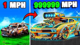 Upgrading to the Fastest HOT WHEELS Car Ever in GTA 5 RP [upl. by Yerggoeg]