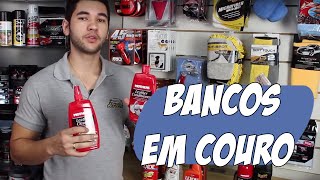 Como limpar e hidratar bancos em couro [upl. by Earehc]