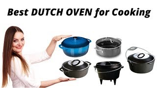 10 Best Dutch Ovens for Cooking – Dutch Oven Review amp Buying Guide 2024 [upl. by Stucker]