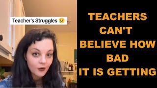 Teachers Are Gravely Concerned  The Absolute State Of American Education [upl. by Strohben]