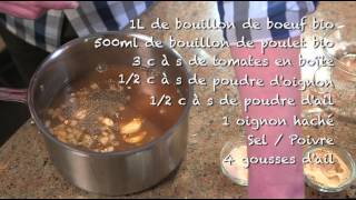 Antoine au quotidien  Capsule 11  Sauce brune maison pour poutine [upl. by Northway857]