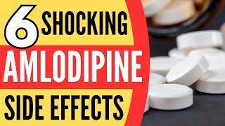 6 SHOCKING AMLODIPINE SIDE EFFECTS 😱💥 [upl. by Alicea77]