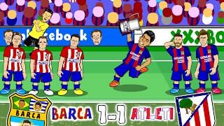 Barcelona vs Atletico Madrid 11 Goals Highlights Red Cards moreCopa Del Rey 2017 SemiFinal [upl. by Eilegna828]