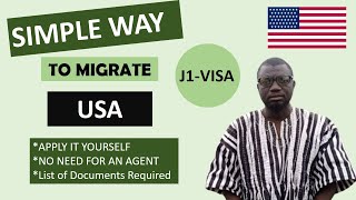 Another SIMPLE AND EASY WAY TO GET UNITED STATES USA VISA Step by Step of J1 VISA [upl. by Ahtanoj884]