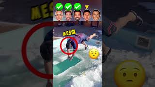 Football Players Epic Ice Bath Challenge🥶🛀🏻 icebathchallange messi ronaldo ramos lehmann funny [upl. by Wernsman38]