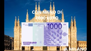 Come vivere a Milano con 1400€ al mese [upl. by Adeirf33]