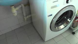 Samsung Washer Washing Machine Plane  Jet Sound Noise [upl. by Quiteris929]