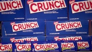 How Crunch Bars Are Made from Unwrapped  Food Network [upl. by Isaiah]