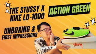 I COPPED THE STUSSY x NIKE LD1000 ACTION GREEN 🤯🔥 HUGE SNKRS W [upl. by Jews116]