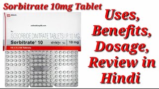 Sorbitrate 10mg Tablet  Isosorbide Dinitrate Tablet  Sorbitrate 10mg Tablet Uses Benefits Dosage [upl. by Edobalo]