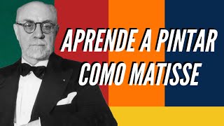 ¿Cómo pintaba HENRI MATISSE Pinto una de sus obras más famosas [upl. by Asaph613]