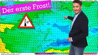 Heftige Wetterprognose Das ist der Anfang vom Ende von fast 30 °C auf 0 °C Nachtfrost [upl. by Airelav]