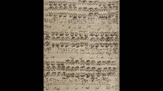 Bach Manuscript  Matthaeus Passion  51 [upl. by Shaper]