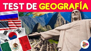 40 Preguntas de Geografía🌍🤓  Test Cultura General 🧠  TriviaReto✅ [upl. by Collen]