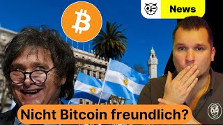 Argentinien doch nicht Krypto freundlich Steuerfreiheit für Bitcoin amp Krypto fällt [upl. by Eda617]