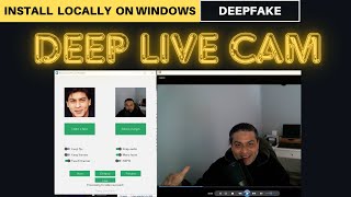 Install Deep Live Cam Locally for Realtime Face Swap [upl. by Barvick]