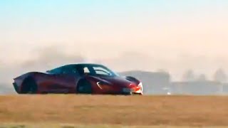 McLaren Speedtail Top Speed Run at Ehra Lessien [upl. by Tebasile773]