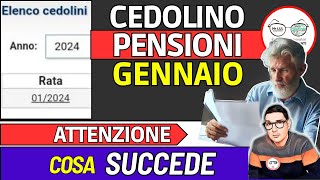 INPS⚠️ PENSIONI GENNAIO 2024 ➡ CEDOLINO con NOVITà AUMENTI NETTI IMPORTI ESATTI e DETTAGLIO QUANDO [upl. by Airetal404]