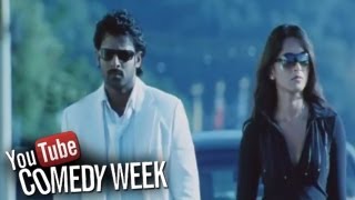 Billa Movie  Comedy Scene Between Prabhas And Anushka About His Flash Back [upl. by Yrannav]