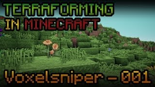 VOXELSNIPER TUTORIAL GERMAN  001  BASIC COMMANDS ★ Terraforming in Minecraft DragonMinerLP [upl. by Filberto]