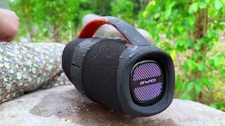 Awei Y887 Portable Outdoor Wireless Speaker Made with Clipchamp [upl. by Cornel]