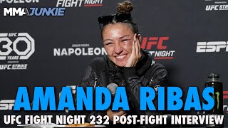 Amanda Ribas Calls For UFC 300 Fight Against Top Six Strawweight  UFC Fight Night 232 [upl. by Alberta]