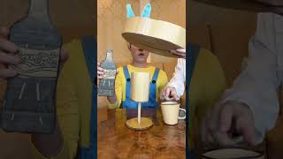 METHOD FOR SUPERIORLY POURING DRINK INTO CARDBOARD GLASS！asmr [upl. by Poppo]