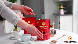 Make red espresso® rooibos using your french press [upl. by Nylirak804]