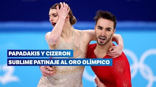 ⛸ Gabriella Papadakis amp Guillaume Cizeron free dance highlights  Figure Skating Beijing 2022 [upl. by Murdocca768]