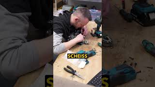 😱 MAKITA DJV 185 dreht DURCH Roman Repariert Makita Akku Stichsäge mit defektem Einstellrad shorts [upl. by Dyal]