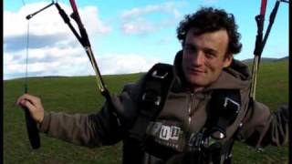 Paragliding kiting with Acro World Champion Raul Rodriguez [upl. by Dorise]