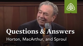 Duncan MacArthur and Sproul Questions and Answers 1 [upl. by Aisatnaf538]