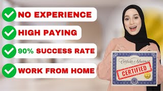 Top 4 InDemand HIGH PAYING Certifications for Remote Jobs 2025  WORK FROM HOME TODAY [upl. by Kironde]