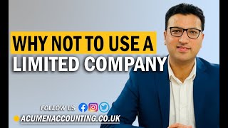 Why not to use a limited company [upl. by Leveroni146]