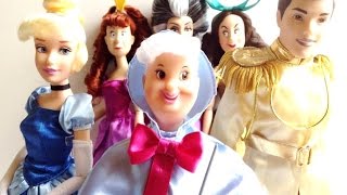 Disney Store Cinderella Deluxe Doll Gift Set 2012 review part 2 [upl. by Avi261]