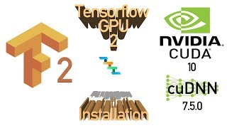 Tensorflow GPU 2 complete step by step installation  CUDA 10 CUDNN 750 Fix errors [upl. by Brazee]