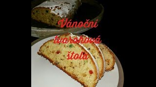 Vánoční tvarohová štola  nekynutá  ❄ Vánoční edice ❄  CZSK HD recipe [upl. by Magda652]