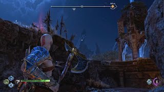 God of War Ragnarök  How to Get To The Hidden Ledge amp Seidr Camp In The Plains [upl. by Ditter]