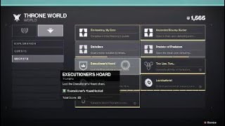 Executioners Hoard Triumph Guide  Memory Alembic Quest – Destiny 2 The Witch Queen [upl. by Josephina901]