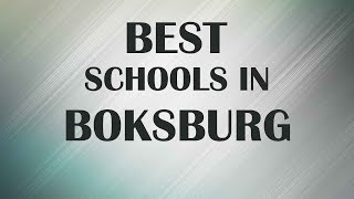 Best Schools around Boksburg South Africa [upl. by Aritak]