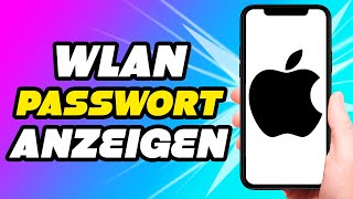 Wie kann man das Wlan Passwort anzeigen lassen  Iphone [upl. by Cymbre]