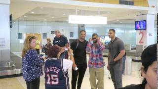 Hodgetwins At Sydney Airport [upl. by Felicle]