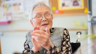 Visiting 113yearold Miyoko Hiroyasu [upl. by Yllak]