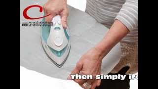 How to Fit the Caraselle Direct Stick amp Fit Ironing Board Cover [upl. by Dnomsad]